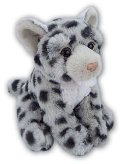 Obrázek z Sněžný leopard sedící plyš 20cm 
